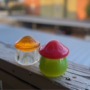 🍄Handmade Resin Mushroom Jars.🍄